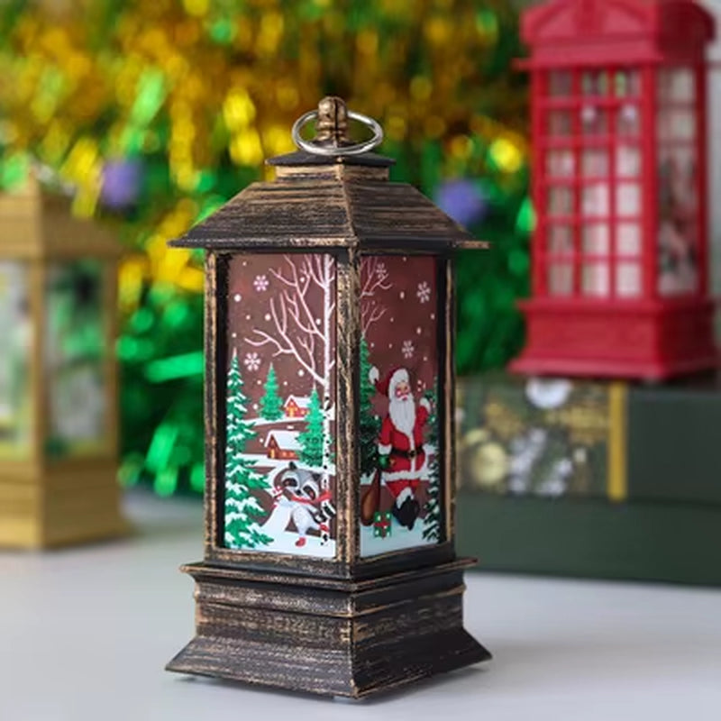 Taoup Noel LED Christmas Lights Merry Christmas Decoration for Home Christmas Ornaments Candle Xmas Lights Navidad Santa Claus